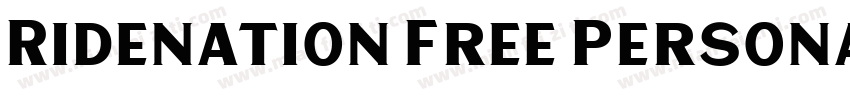 Ridenation Free Personal Use Scrip字体转换